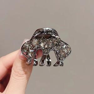 Pinzas de Pelo con Cristales para Niñas, Pinzas de Metal para el Cabello, Pinzas de Aleación Negra para Mujer - Product Image 4