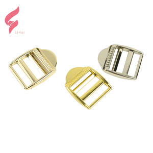 LiHui – sangle de quincaillerie en métal, réglable tri glide, sangle à boucle coulissante, fermoir coulissant en métal pour sacs à main - Product Image 4