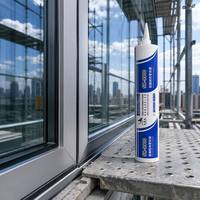 Scellant structurel en silicone monocomposant YSD Sausage 500ml, adhésif haute résistance pour la construction de panneaux en verre et en aluminium