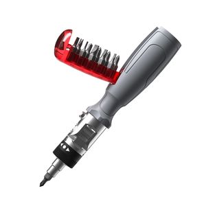 Многоугловая магнитная отвертка-трещотка Glede с высококачественной стальной рукояткой, <span class=keywords><strong>10</strong></span> в 1, набор инструментов для ремонта оборудования, настраиваемый под OEM-заказ - Product Image 2