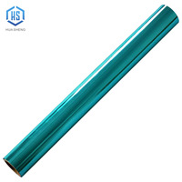 Film PET réactif au toner bleu personnalisé à haute résistance, rouleau de 640 mm x 120 m pour imprimantes laser, fabrication de cartes, scrapbooking, loisirs créatifs