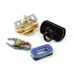 Meetee KY809 Hardware Accesorios Bolsos piezas equipaje aleación hebilla bolsa bloqueo - Product Image 6