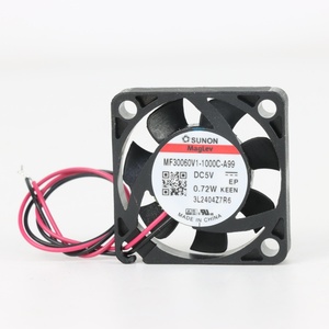 Ventilador Axial SUNON MF30060V1-1000C-A99 Eléctrico OEM/ODM 30x30x6mm 5VDC 112mA 0.56W 9100RPM 4.9CFM con Rodamiento de Vapor para Gabinetes e Inversores - Product Image 1