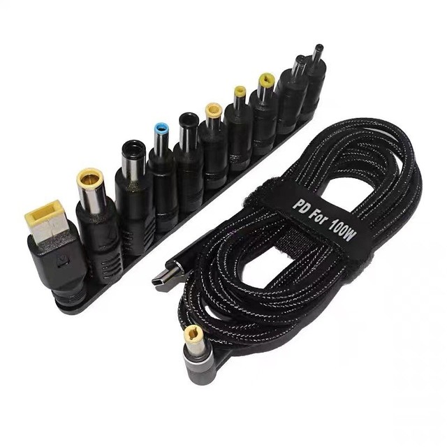 PD100W Fast Charging Multi-Function Conversion Cable Power Adapter Conversion Interface