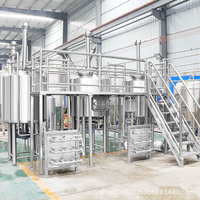 Système d'équipement de saccharification de la capacité 20000L Machine de brassage de bière artisanale 300L/350L