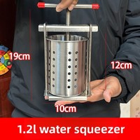Presse à garniture de légumes en acier inoxydable, presse-miel, presse-agrumes manuelle, déshydrateur domestique, outil de déshydratation pour garniture de raviolis