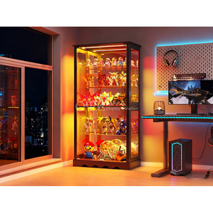 Đầy đủ tầm nhìn khói bán buôn <span class=keywords><strong>Glass</strong></span> Showcase đồ chơi cửa hàng trò chơi cửa hàng cao hiển thị tủ cửa hàng hiển thị - Product Image 6