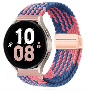 Correa de Reloj de Tela Trenzada Ajustable RYB Popular para Reloj Inteligente Samsung Huawei <span class=keywords><strong>Amazfit</strong></span> <span class=keywords><strong>20mm</strong></span> 22mm para Hombre/Mujer - Product Image 4