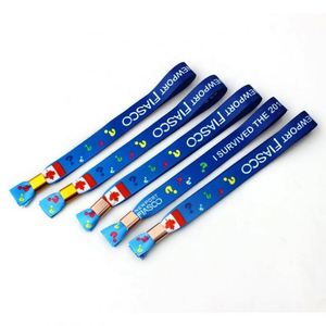 Bracelet en tissu imprimé éco-responsable recommandé, thème Amour, logo personnalisé, événements culturels, mode sportive, luxe, échantillon gratuit, breloque - Product Image 5
