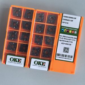 Insertos Cuadrados Negativos de Carburo de Tungsteno CNMG120404-MF OP1315, Recubrimiento CVD/PVD, HSS, OEM Personalizable, para Torno CNC, HRC40-60 - Product Image 2