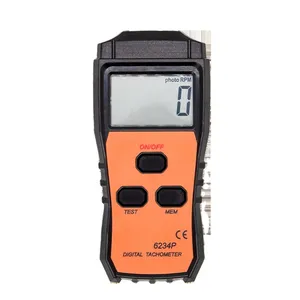 DECCA 6234P 40mA Photoelectric Type Digital Tachometer Non-contact Range 2.5~99999RPM 5 Bits Display Meter