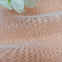 Tissu en maille de nylon blanc 50 g/m² respirant, léger (1 mm), 100 % nylon, pour robes de soirée et robes à paillettes, tissu tulle, tissu dentelle