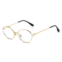 Lunettes de soleil de luxe 2026 haut de gamme en alliage léger, verres colorés, branches fines en métal, style rétro vintage, anti-rayons UV