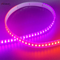 Bande LED numérique programmable RGB flexible à haute densité 96 LED SMD5050 DC24V 16 pixels UCS1903/WS2811/SM16703 12 mm PCB SPI