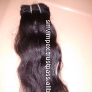 Venta al por mayor de fábrica de alta calidad 12A Remy Extensiones de cabello indio virgen Afro/Curl Style Body Wave Hair - Product Image 2
