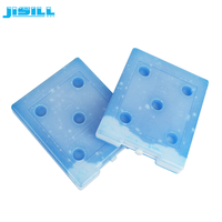 Vessie de glace froide eutectique matérielle sûre en plastique de brique de glace de plat/gel pour la nourriture congelée