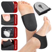 Semelles Confortables Adhésives Magic Tape pour Pieds, Douces, Anti-Usure, Réglables pour Couverture Chaude du Talon, en SEBS Respirant et Antidérapant pour le Sport