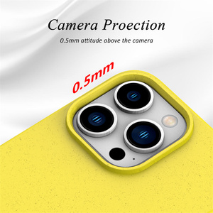 เคสโทรศัพท์มือถือแบบย่อยสลายได้เป็นมิตรต่อสิ่งแวดล้อมสำหรับ <span class=keywords><strong>iPhone</strong></span> 15 14 13 <span class=keywords><strong>11</strong></span> <span class=keywords><strong>PRO</strong></span> <span class=keywords><strong>MAX</strong></span> XS XR XS <span class=keywords><strong>MAX</strong></span> - Product Image 3