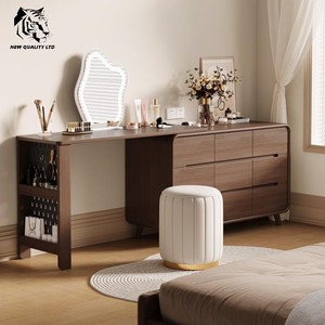 Cómoda de madera con cajones, diseño nuevo, muebles de dormitorio, precio bajo, personalizable, gran stock listo para enviar, de fábrica en China. - Product Image 6