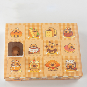 ตุ๊กตาคาปิบาร่าน่ารัก กล่องสุ่ม ของตกแต่งโต๊ะทำงานสุดสร้างสรรค์ - Product Image 3