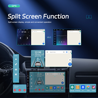 Autoradio Android Podofo 8 cœurs 9'' 4+64 Go Écran IPS Carplay Android Auto WiFi 4G BT AI Voice DSP RDS