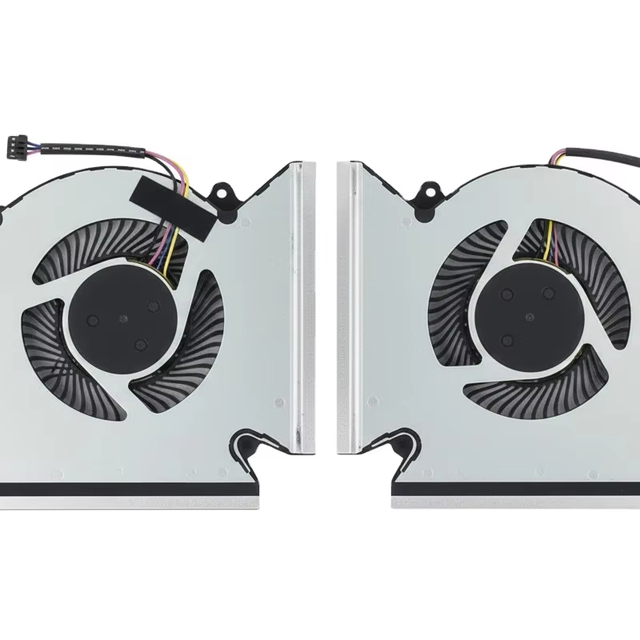 Copper Laptop Cooler Radiator Replacement with Processor Application for GP76 Leopard/GE76 Raider 17dB(A) Quiet 70x70x15mm 3.6W