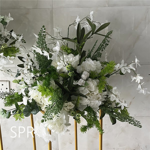 SPR-Rosas artificiales decorativas para decoración, orquídeas colgantes de glicina, tulipanes elegantes, arreglo Floral para boda de campo - Product Image 3