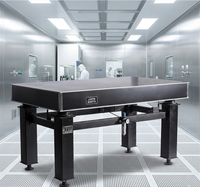 Plateforme d'isolation vibratoire pneumatique active ZDT-B avec amortissement par orifice, multi-tailles personnalisable