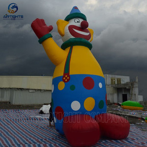 Payaso inflable de circo enorme de 20 pies de altura para publicidad al aire libre - Product Image 6
