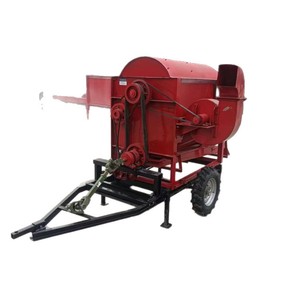 Trilladora de Soja Grande de 125 mm con Transmisión por Engranajes, Cosechadora de Granos Roja de Alta Productividad - Product Image 5