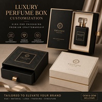 Coffret Cadeau Haut de Gamme pour Parfums et Cosmétiques, Style Livre, avec Rabat, Gaufrage et Logo Personnalisé, Idéal pour Crème Visage et Fard à Joues