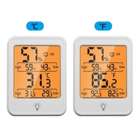 Thermomètre hygromètre électronique à affichage numérique LCD, pour la maison, intérieur, extérieur, Mini Thermo hygromètre, moniteur de Station météo, nouveau