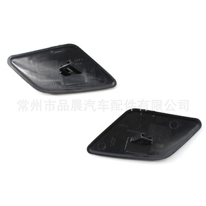 Cache de lave-phare avant Volvo S40 V50 2008-2012, garniture de pare-chocs avant en ABS noir, gauche et droite - Product Image 5