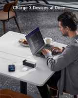 Anker 737 Power Bank Chargeur portable haute capacité 24000mAh 140W avec 3 ports de sortie (PowerCore 24K) avec affichage numérique intelligent