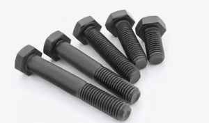 Made in China Heavy Duty Carbon Steel Hex Bolts Black Oxide Finish High Hardness <b>Fasteners</b> for Steel Structure Building Bridges - Product Image 4