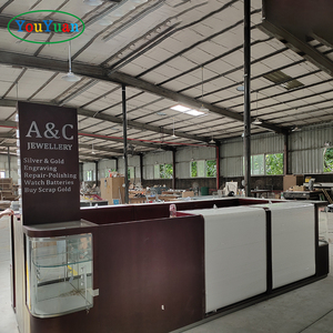 Youyuan đồ trang sức ánh sáng thiết kế Showcase cửa hàng đồ trang sức Showcase và truy cập đồng hồ hiển thị giá Nước hoa kiosk thiết kế - Product Image 4