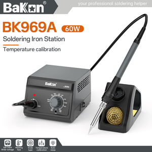 Bakon-mesa de <span class=keywords><strong>soldadura</strong></span> tipo perilla de 60W, herramientas de temperatura constante, estación de <span class=keywords><strong>soldadura</strong></span> <span class=keywords><strong>JBC</strong></span> - Product Image 6