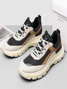 Zapatos para caminar al aire libre, transpirables, con malla de rejilla, con adornos multicolor, suela antideslizante con tacos profundos, para paseos de fin de semana en el campo - Product Image 4