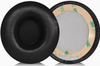 Coussinets d'oreille de remplacement Joghaw pour écouteurs compatibles avec Solo Solo 2, coussinets d'oreille en tissu premium filaire avec mousse à mémoire de forme douce