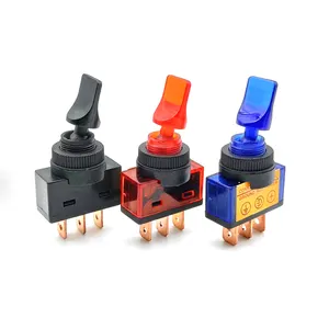 ASW-14D toggle switch 3-pin 2-position ON-ON 3-position on-off-on Automobile refitting toggle switch 12v 20a