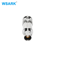 Adaptador BNC Triaxial Macho a BNC Triaxial Hembra, Coaxial RF para Transmisión de Señal de Video, Precio de Fábrica, en Stock