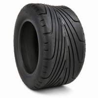 Pneu de trottinette électrique en caoutchouc Golden Scorpio 225/40-10, profil large, rainures courbes, pour usage urbain et routier, remplacement OEM d'usine