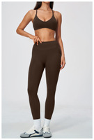 Leggings de yoga sans couture pour femmes, pantalons évasés pour femmes, shorts de sport et de course, soutien-gorge de sport essentiel pour femmes, ensemble de sport pour femme