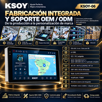 KSOY universel 9 pouces 10 pouces autoradio Android 16 6 + 128G sans fil Carplay Android Auto GPS BT FM RDS DSP USB voiture multimédia