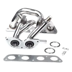 stainless steel long tube racing exhaust manifold for 99-07 forToyota MRS MR2 Spyder 1.8L DOHC 4 Cylinder Engines