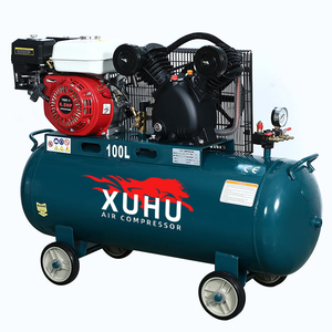 Mejores Precios: Compresor de Aire Portátil Industrial de 200L, Tipo Pistón, con Motor de Gasolina, 220V, Lubricado y Refrigerado por Aire - Product Image 1