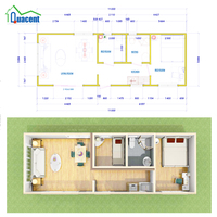 Petites Cabines Prêtes à Expédier, Luxe, Maison Mobile Préfabriquée en Bois sur Roues à Vendre