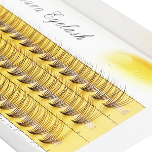 Natural 10D <strong>Mink</strong> <strong>Eyelash</strong> <strong>Extensions</strong> 1 Box/60 Bundles Natural 3D Russia Individual Cluster <strong>Eyelash</strong> Makeup Tools Wholesale Cilia - Product Image 4