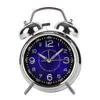 Cloche en métal réveil chambre chevet nouvelle horloge de bureau