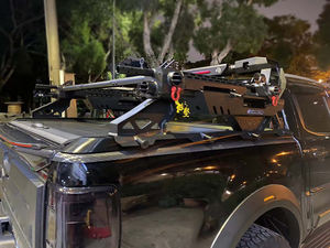 โรลบาร์ 4x4 สำหรับ Ranger Hilux โรลบาร์ทรง Field <span class=keywords><strong>War</strong></span> ปรับความกว้างได้ ใช้ได้กับ Hilux และ Ranger - Product Image 4